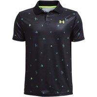 Under Armour Performance Rodeo Halbarm Polo schwarz