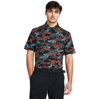 Under Armour Playoff 3.0 Azalea Camo Halbarm Polo schwarz