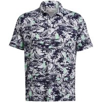 Under Armour Playoff 3.0 Pine Camo Halbarm Polo hellgrau