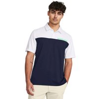 Under Armour T2G Color Block Halbarm Polo navy