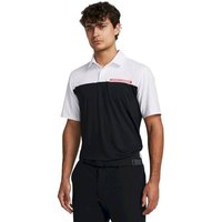 Under Armour T2G Color Block Halbarm Polo schwarz