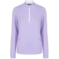 Valiente 1/2 Zip Stretch Thermo Midlayer lila