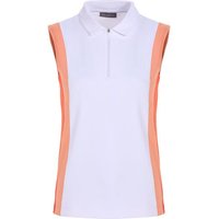 Valiente Colourblock ohne Arm Polo weiß