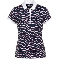 Valiente Druck Halbarm Polo navy