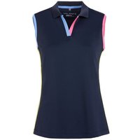 Valiente Farbspiel ohne Arm Polo navy