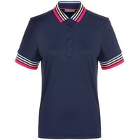 Valiente Funktions Pique Halbarm Polo navy