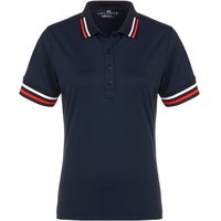 Valiente Funktions Pique Halbarm Polo navy