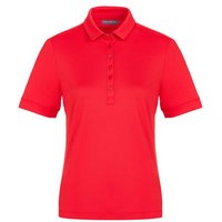 Valiente Funktions Pique Halbarm Polo rot