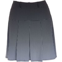 Valiente Gradient Druck lang Skort schwarz