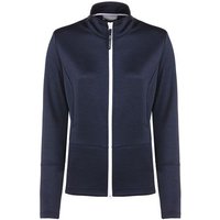 Valiente Melange Stretch Jacke navy