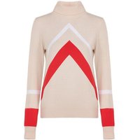 Valiente Rollkragen Pullover Strick beige