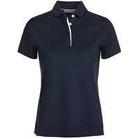 Valiente Rueckenfalte Halbarm Polo navy