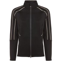 Valiente Struktur Power Stretch Jacke schwarz