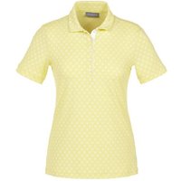 Valiente dot polo Halbarm Polo gelb