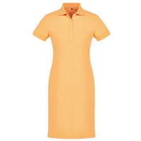 Valiente polo dress Halbarm Kleid orange