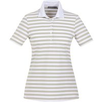 Valiente polo with stripes Halbarm Polo beige