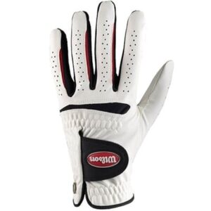 Wilson Staff Feel Plus Golfhandschuh Damen weiß linke Hand / M