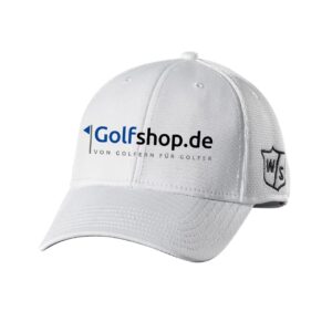 Wilson Staff Tour Cap Herren Golfshop.de Logo weiss