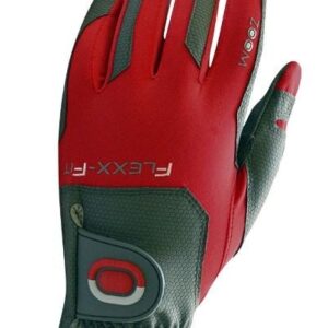 Zoom Gloves Weather Golfhandschuh Damen grau/rot