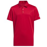adidas Boys PERF POLO Halbarm Polo rot