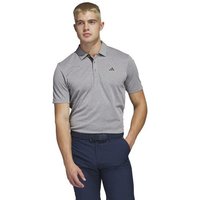 adidas Drive HTR Halbarm Polo grau melange