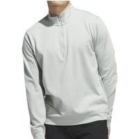 adidas ELVTED 1/4 Zip Stretch Midlayer hellgrau