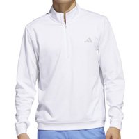 adidas Elevated Quarter-Zip Pullover Stretch Midlayer weiß