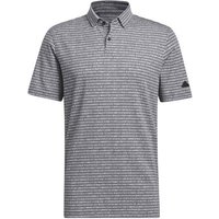 adidas GO-TO Stripe Halbarm Polo schwarz