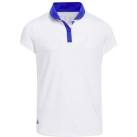 adidas Girls HEAT.RDY Halbarm Polo weiß