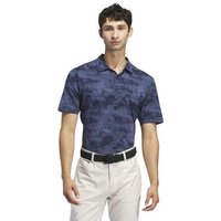 adidas Go-To Print Halbarm Polo navy