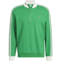 adidas Golf Originals F 3 Str 1/4 Zip Stretch Midlayer grün