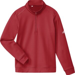 adidas Halfzip Solid Layer Jungen rot