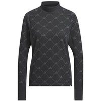 adidas LS WOOL Mock Unterzieher schwarz