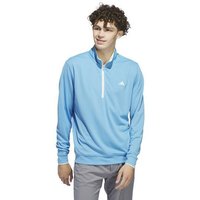 adidas Lightweight Half-Zip Top Stretch Midlayer blau