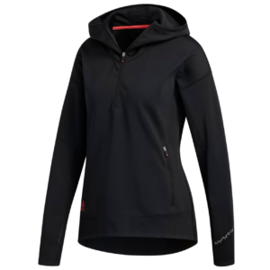 adidas Primeknit Half-Zip Pullover Damen schwarz