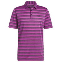 adidas TWO COLOR STRIPE Halbarm Polo pink