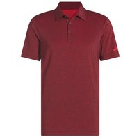 adidas ULT BNKR Halbarm Polo bordeaux