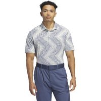 adidas Ultimate365 Allover Print Halbarm Polo hellgrün
