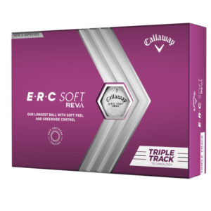 Callaway ERC Soft Reva Triple Track Golf-Ball 2023 Weiß 12-Bälle