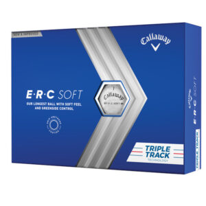 Callaway ERC Soft Triple Track Golf-Ball 2023 Weiß 12-Bälle
