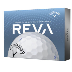 Callaway Reva Golf-Ball Pearl 2023 Weiß 12-Bälle