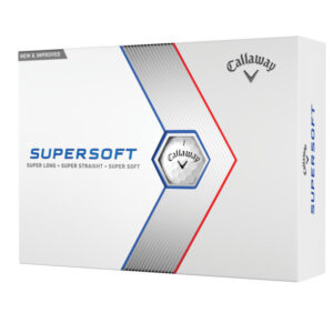 Callaway Supersoft Golf-Ball weiss 2023 12-Bälle
