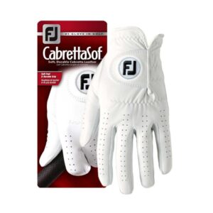 FootJoy CabrettaSof Golf-Handschuh Damen LH perlweiß L