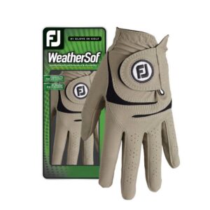 FootJoy WeatherSof Golf-Handschuh Damen | LH L taupe