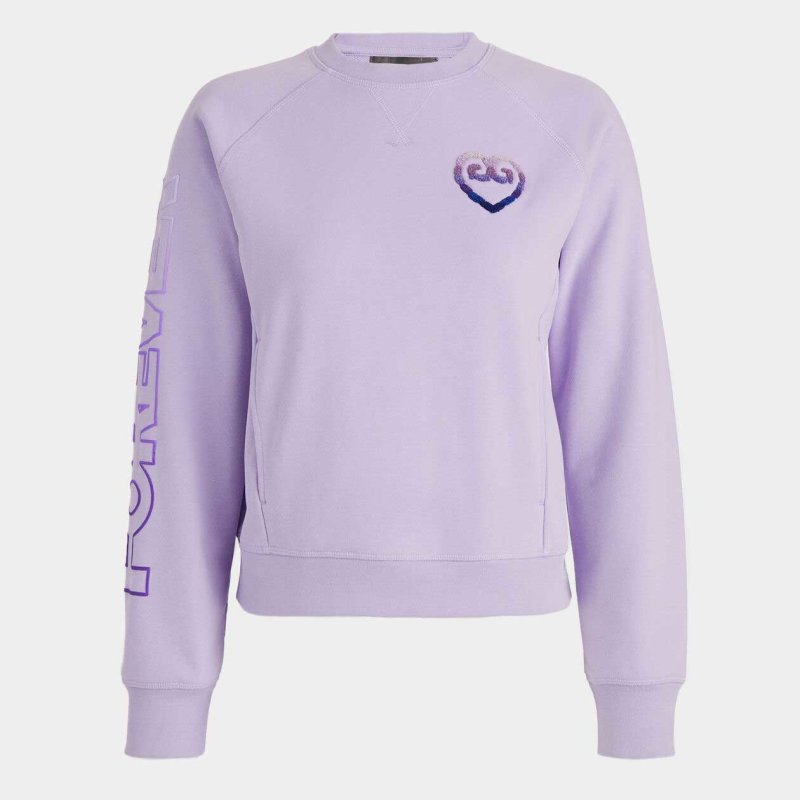 G/FORE Forever French Terry raglan crewneck Pullover Damen | aura XS
