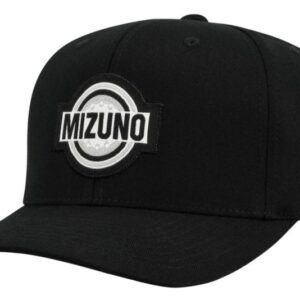 Mizuno Cap Patch Snapback schwarz