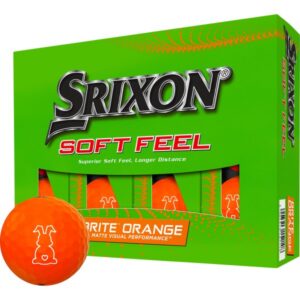 Srixon Golfball SoftFeel Brite &quotOster-Edition&quot - 12Pack orange
