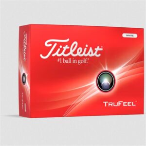 Titleist TruFeel Golf-Ball Weiß 2024 12 Bälle